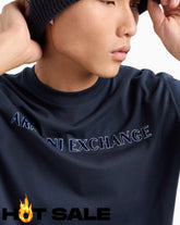T-Shirt Men Navy Armani Exchange XL Camiseta